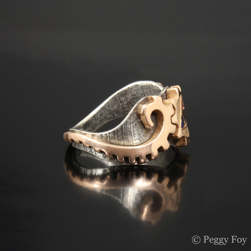Steampunk Triforce Ring