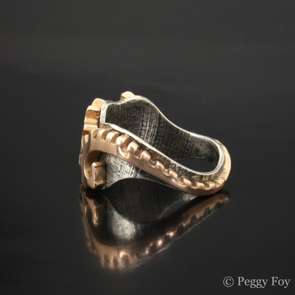 Steampunk Triforce Ring